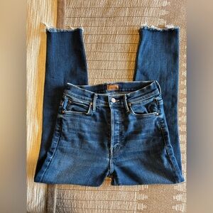 MOTHER The Stunner Ankle Fray